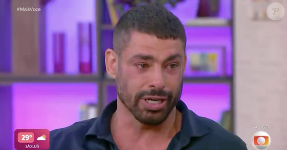 "Me quebrou", disse Cauã Reymond depois de assistir ao vídeo