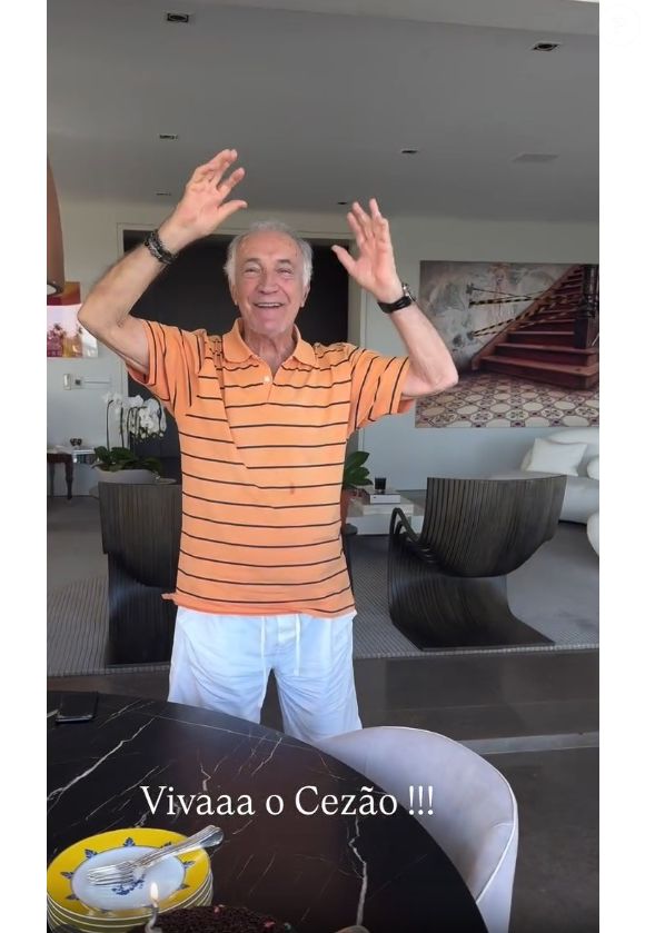 Pai de Cesar Tralli chamou atenção pela semelhança com o filho famoso