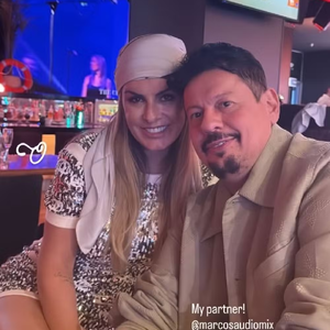 Já Marcos escolheu Punta del Este, no Uruguai, como destino para celebrar a chegada de 2026 e chamou atenção ao surgir em clima de intimidade com a empresária Flavia Telles.
