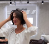 Bruna Marquezine adotou cabelos mais curtos há cerca de um mês e, agora, diminuiu ainda mais o comprimento