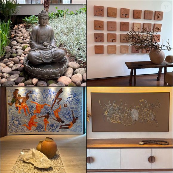 Agora, a artista optou por um novo estilo de vida e, com isso, uma nova morada no Itanhangá.