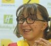 Em cena que Seu Madruga volta para a vila, Maria Antonieta se emocionou com o retorno do colega Ramón Valdés, no seriado Chaves