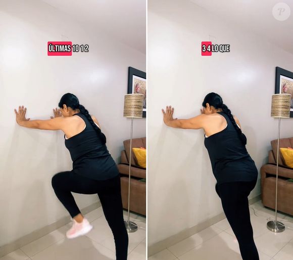 Sofía Rojas ensina a fazer o escalador na parede