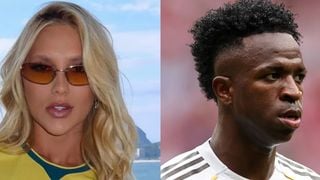 Virginia reage após defesa do ex Vini Jr. por vaias e xingamentos em goleada do Brasil; no Maracanã, famosa foi atacada ainda de outra maneira
