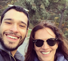 Mara Carvalho e o filho, Bruno Fagundes.