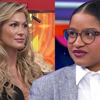 'Ela é muito invejosa': após web notar antipatia de Lívia Andrade com Tia Milena no 'Domingão', a vice-campeã do 'BBB 26' surpreende com atitude