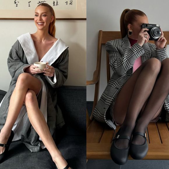 Mais barata que uma Airfryer: Marina Ruy Barbosa surpreende com sapatilha básica de valor acessível; veja quanto custa!