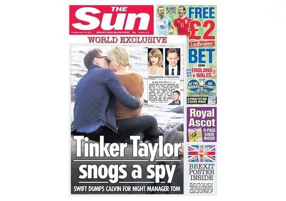 Taylor Swift e Tom Hiddleston foram clicados aos beijos em praia nos Estados Unidos