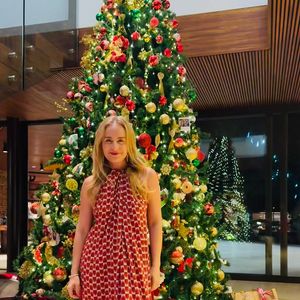 Angélica e seu vestido deslumbrante para o natal 2024