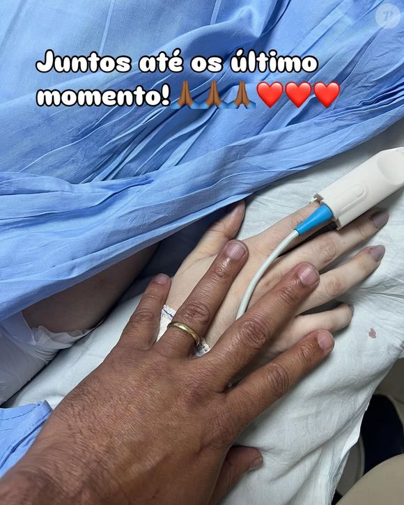 Poucas horas antes da morte de Nabila, Juninho Geraldo, seu marido e ex-prefeito de Cariacica (ES), havia feito uma homenagem