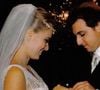 O casal mostrou o momento do seu casamento, que aconteceu em 2004