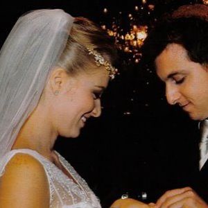 O casal mostrou o momento do seu casamento, que aconteceu em 2004