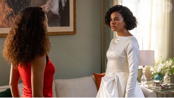 Maria de Fátima (Bella Campos) e Raquel (Taís Araujo) tiveram briga feia no capítulo de segunda, 7, em 'Vale Tudo'