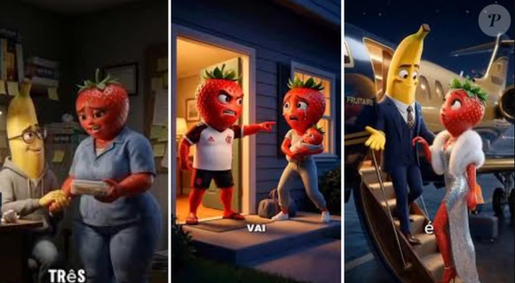 Frutas se tornam protagonistas em novelas curtas na internet
