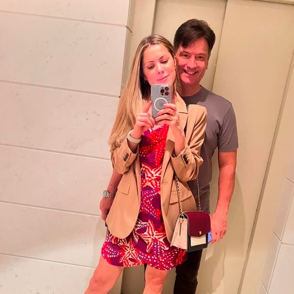 Luiz Carlos Jr. ainda dirigiu do RJ até SP para o primeiro encontro do casal