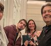Esposa de Faustão e mãe de João Guilherme Silva e Rodrigo, Luciana Cardoso não esteve presente no hospital