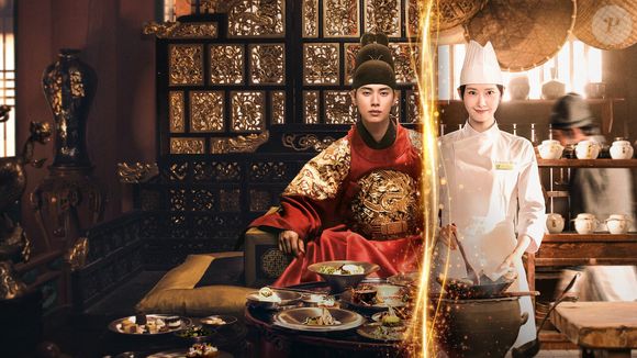 'Bon Appétit, Vossa Majestade': uma chef renomada viaja no tempo para a Dinastia Joseon e passa a cozinhar para um rei exigente, com quem vive uma relação que vai da rivalidade ao romance
