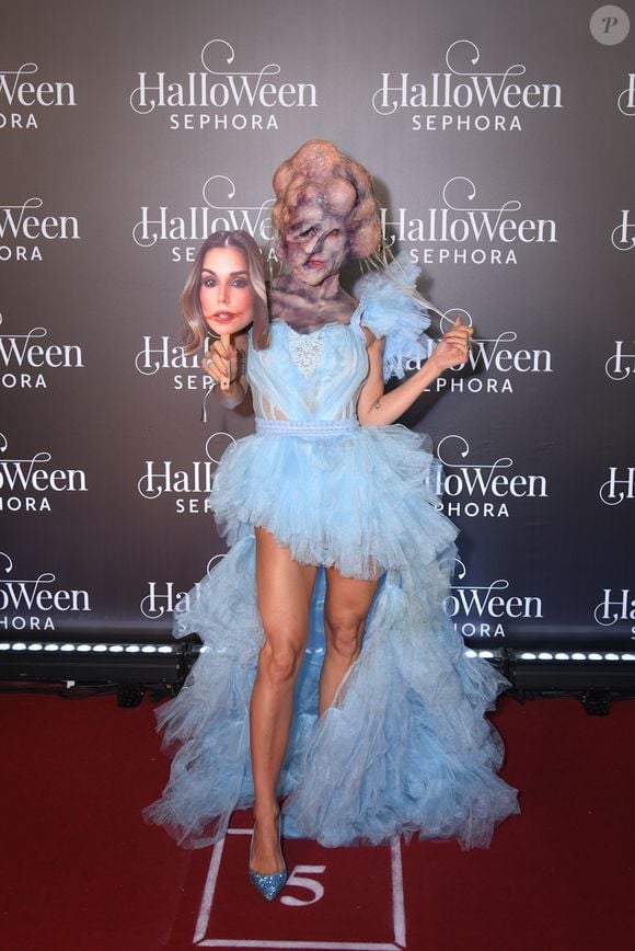 Baile de Halloween da Sephora 2025: a apresentadora Flávia Viana surgiu irreconhecível com uma fantasia inspirada no filme 'A Substância'