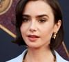 Lily Collins é adepta do corte blunt bob, tendência para a nova estação