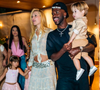 Com look de R$ 6 mil, Virgínia leva Vini Jr. para festa de família e José Leonardo ganha colo do 'padrasto'