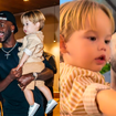 Com look de R$ 6 mil, Virgínia leva Vini Jr. para festa de família e José Leonardo ganha colo do 'padrasto'