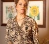 Atualmente, Pilar (Isabel Teixeira) usa um tom monocromático, mas, por muito tempo, a vilã da novela 'Quem Ama Cuida' abusou do animal print