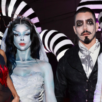 Giovanna Lancellotti encarna ‘A Noiva Cadáver’ e recebe famosos em festa de Halloween promovida com o marido. Veja as fantasias das celebridades!