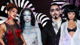 Giovanna Lancellotti encarna ‘A Noiva Cadáver’ e recebe famosos em festa de Halloween promovida com o marido. Veja as fantasias das celebridades!