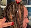Para o evento, Neymar inseriu tranças em seu cabelo e compartilhou o resultado nas redes sociais
