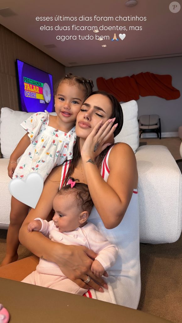 Revalação foi feita por Bruna Biancardi, que disse ter vivido 'dias chatinhos' recentemente