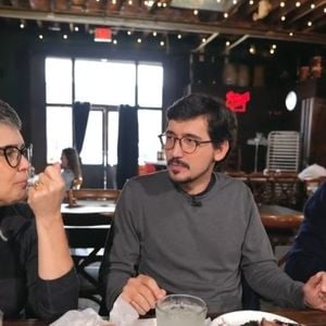 William, Sandra e Nilson curtiram a cidade, conheceram restaurantes e até jogaram pickleball