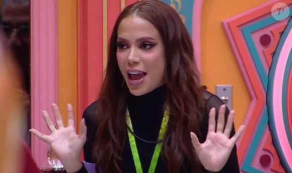 No BBB, Anitta deu 'cantada' em Mateus, dupla de Vitória Strada
