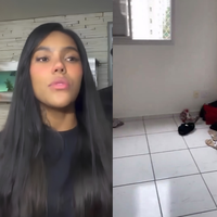 'Meu nome está no Serasa': fora do 'Fofocalizando', do SBT, Carol Lekker expõe dívidas 'até o talo' e mostra sala de casa sem TV e sem sofá