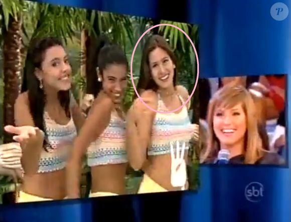 Lívia Andrade fez parte do time de modelos do 'Fantasia' no fim dos anos 1990