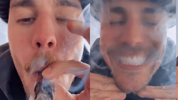 Justin Bieber debocha de rumor de abuso de drogas com vídeo fumando cigarro suspeito e agita web: 'Ele é o cão'