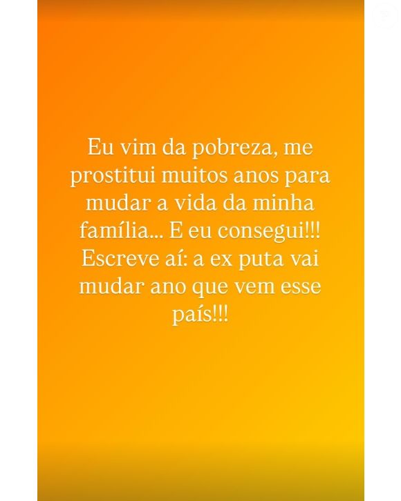Andressa Urach caso seja eleita só toma posse em 1º de fevereiro de 2027