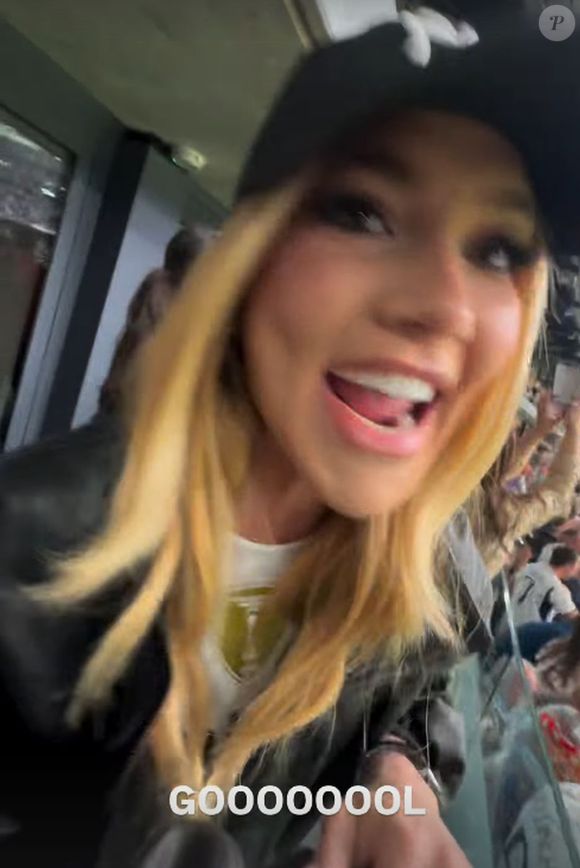 Virgínia Fonseca foi assistir Vini Jr. jogar pelo Real Madrid