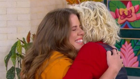 Após perda gestacional, Tati Machado revela a Ana Maria Braga ter entrado duas vezes no quartinho do bebê: 'Ali tem felicidade'