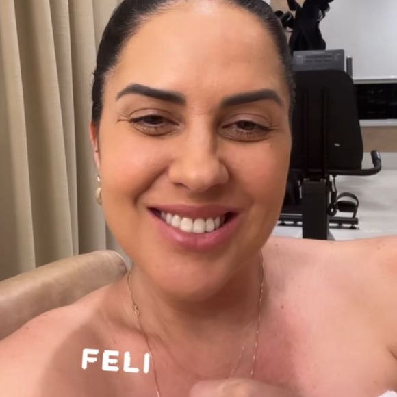Graciele Lacerda usou seu perfil nas redes sociais para explicar a ausência de Zezé Di Camargo no Ano Novo.
