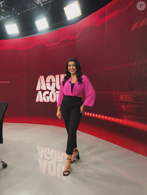 Jornalista do SBT Dani Brandi pode deixar o 'Aqui Agora' em caso de reformulação