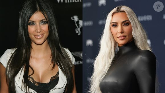Kim Kardashian sempre teve os lábios bem carnudos, mas usou o preenchimento labial para melhorar seus contornos