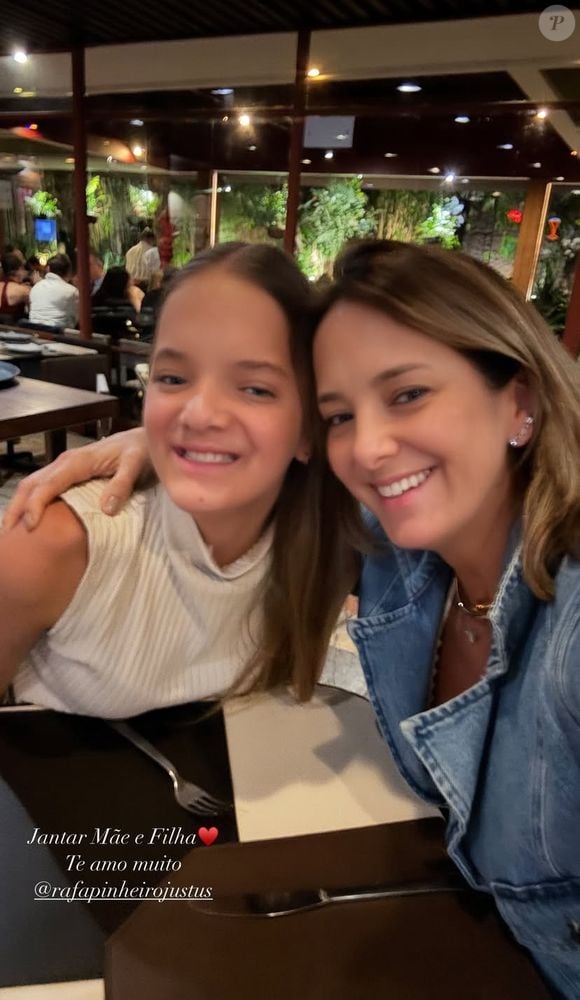 Rafaella Justus jantou com Ticiane Pinheiro após dias longe da mãe