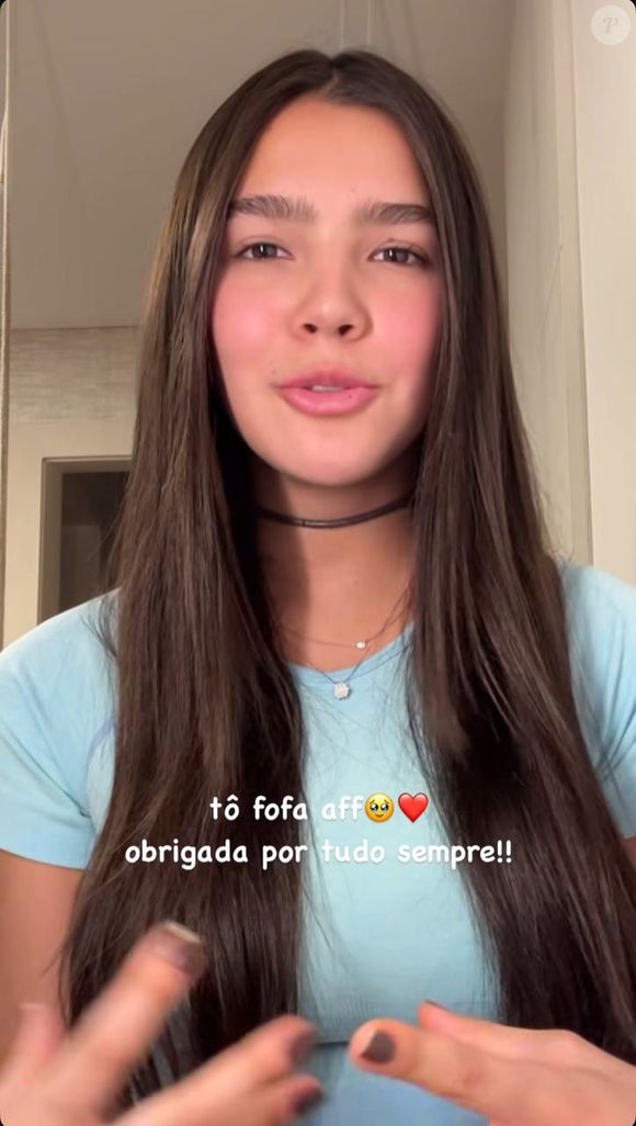 Antonela comparou o interesse na vida de Benício com o interesse na vida de Cauã Reymond, já que os dois são figuras públicas, mas Duda rejeitou o argumento: 'Não, ele não é nenhum Cauã da vida, não é como seguir ele porque o Instagram dele é aberto a qualquer pessoa. Se alguém quiser seguir, todo mundo pode, o do meu namorado não'