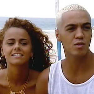 Viviane Araujo e Belo, no tempo em que eram casados