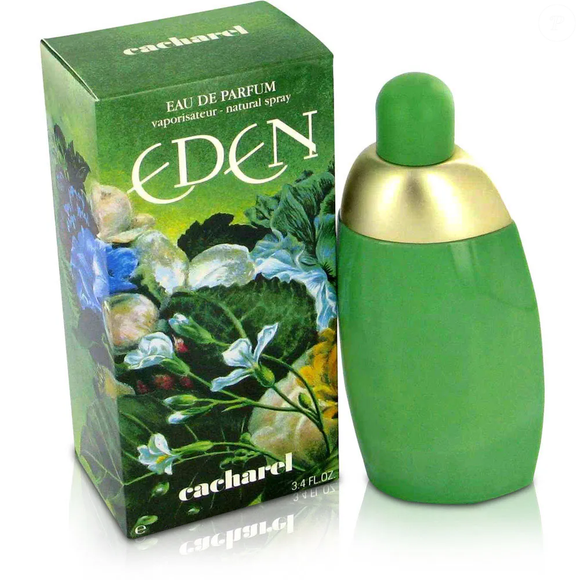 Com notas de pêssego, bergamota, mandarina, limão e um rico buquê floral, o Eden, da Cacharel, continua sendo lembrado por mulheres que buscam um perfume marcante e elegante para o inverno