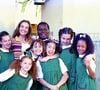 Renata Del Bianco interpretou Vivi na primeira versão de 'Chiquititas' (ao centro, com as mãos em volta do pescoço) exibida pelo SBT entre 1997 e 2001