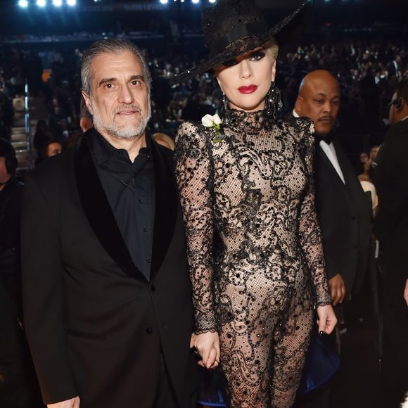 Lady Gaga com o pai, Joe Germanotta.