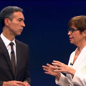 "O Tralli cortando a Renata toda hora kkkkkk" e "Bicho, o Tralli não deixa a Lo Prete falar" foram comentários feitos no X