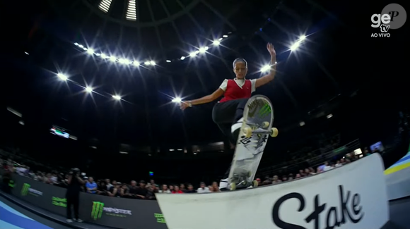 Rayssa Leal somou 20,9 pontos na final do Rio Takeover e garantiu o primeiro lugar da etapa da SLS antes mesmo de precisar realizar sua última tentativa.