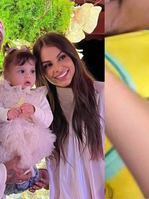 Camisa de Neymar Jr. 'vandalizada' e ausência da filha Helena na Copa: Amanda Kimberlly se pronuncia sobre polêmicas: 'Não foi por vontade minha'